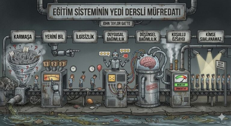Zorunlu Eğitimin Gizli Müfredatı: John Taylor Gatto’nun Yedi Dersi